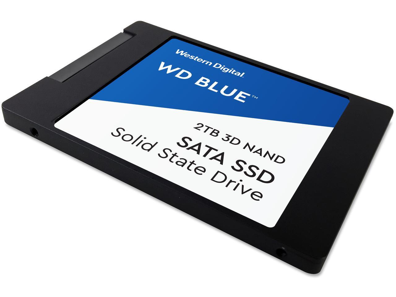 WD Blue 3D NAND 2.5-Inch 7mm 2TB SATA 6Gb/s Internal Solid State Drive - image 3