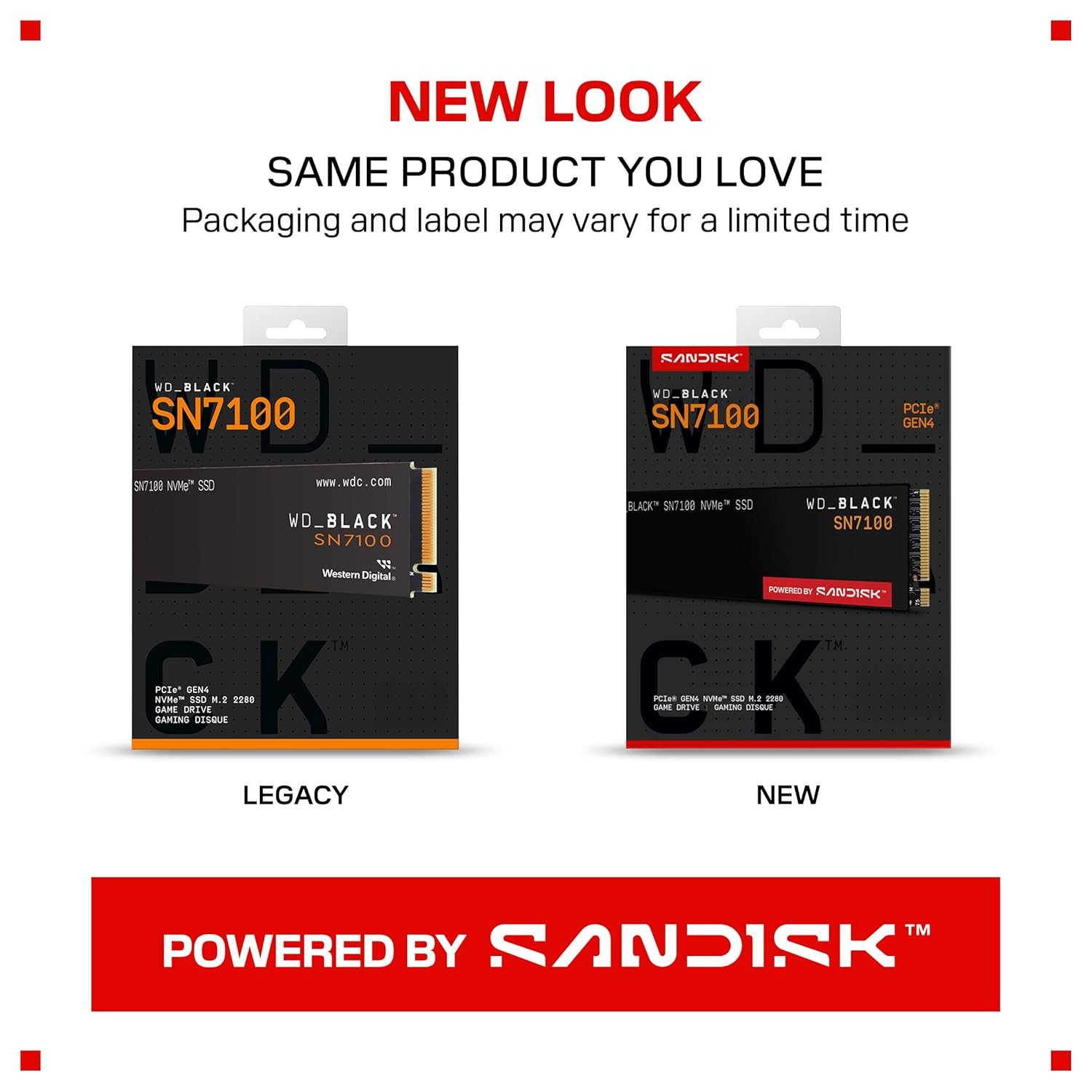 WD_BLACK SN7100 1TB PCIe Gen4 x4 M.2 2280 NVMe SSD - image 2