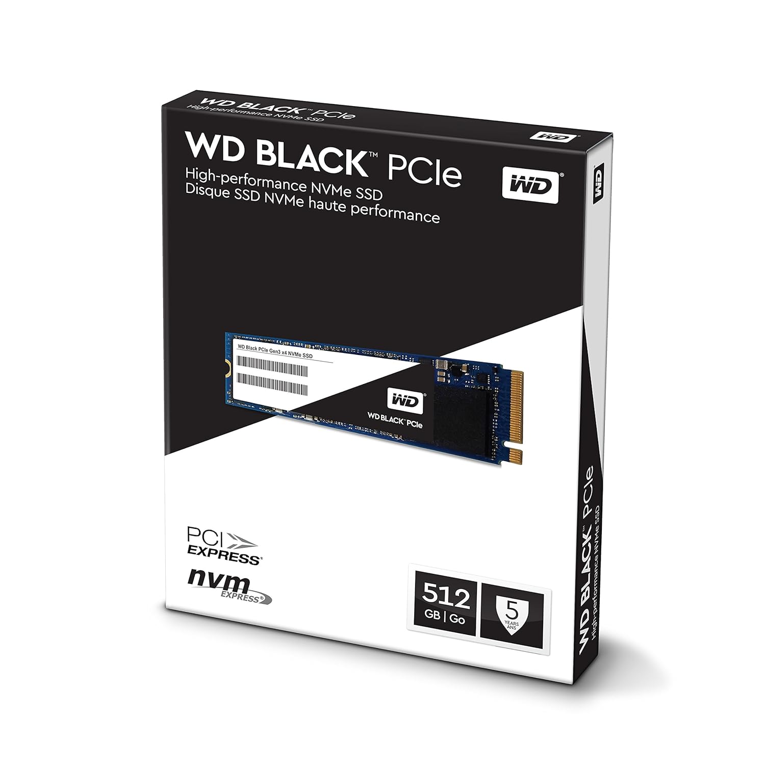 WD Black PCIe NVMe-based SSD M.2 2280 512GB Internal Solid State Drive [WDS512G1X0C] - image 6