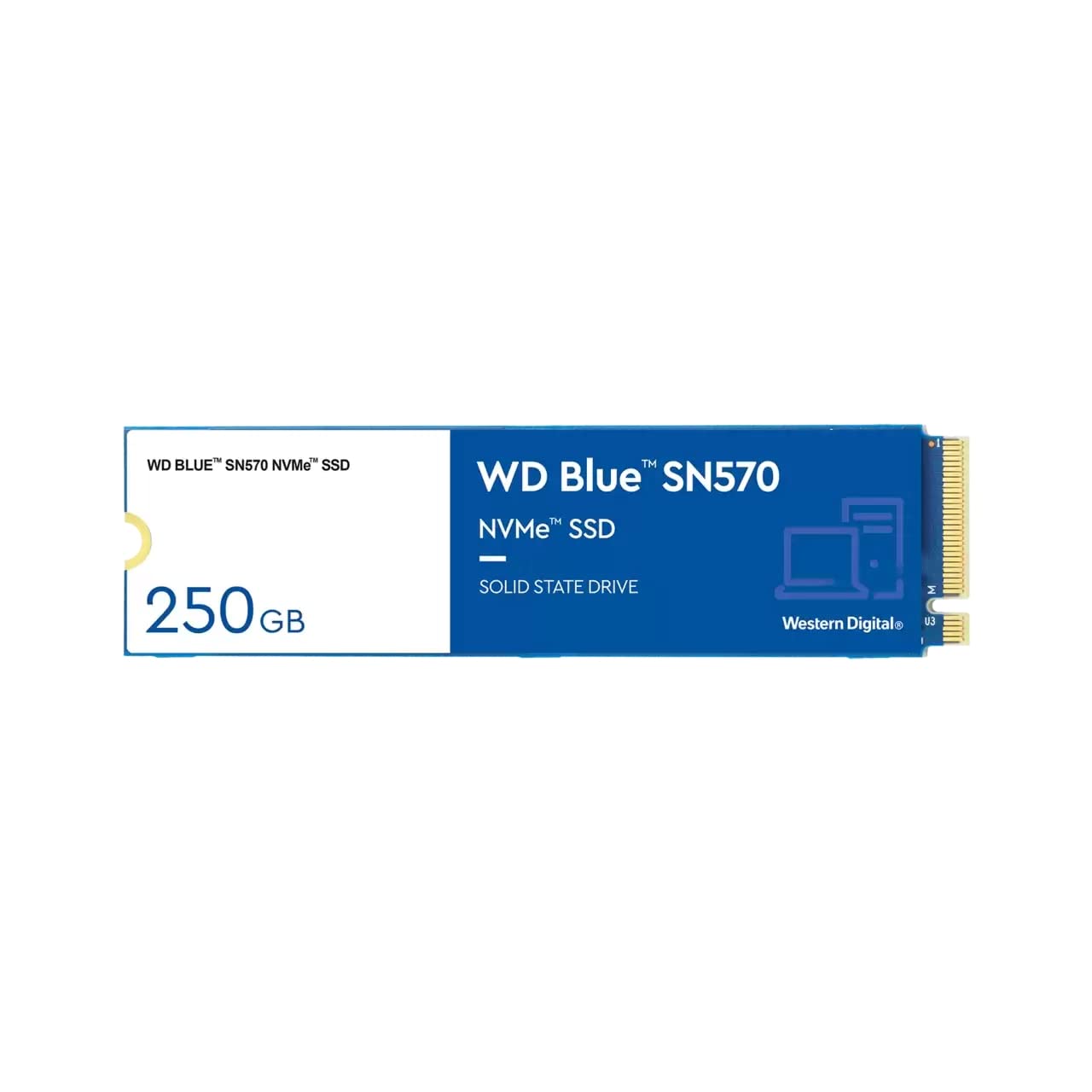 Western Digital Blue SN570 NVMe 250GB M.2 Gen3 SSD