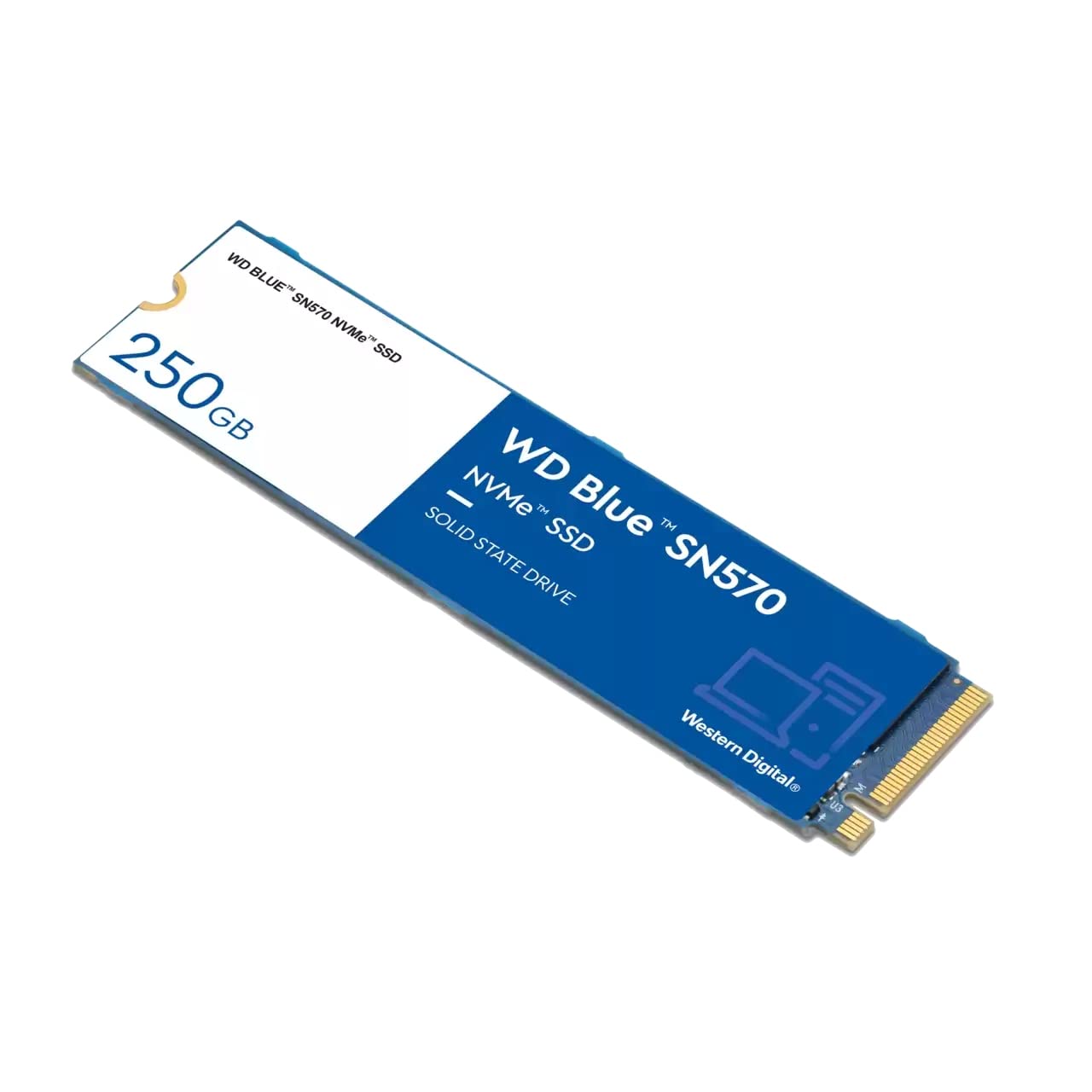 Western Digital Blue SN570 NVMe 250GB M.2 Gen3 SSD - image 3