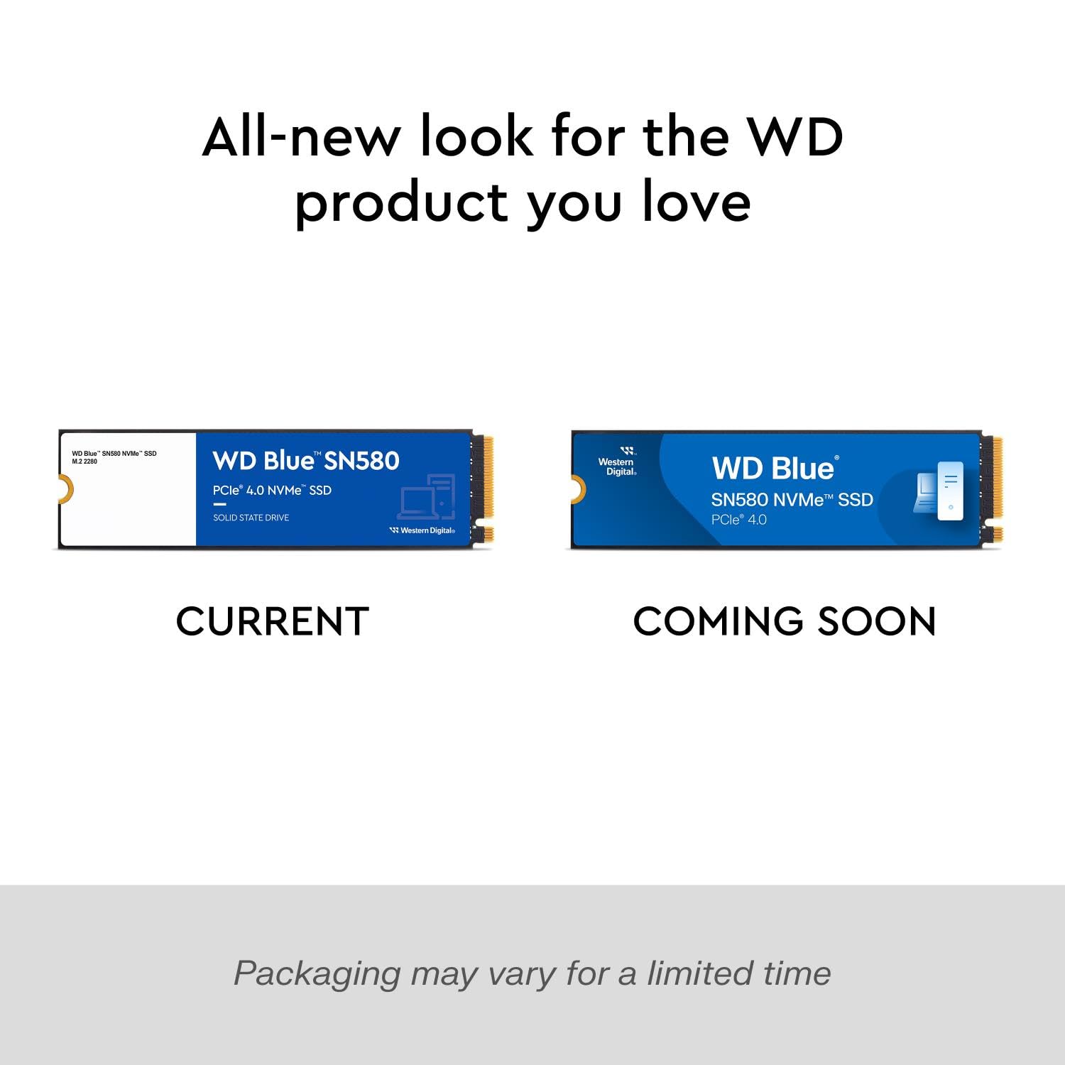 Western Digital Blue SN580 NVMe 1TB M.2 Gen4 SSD - image 7