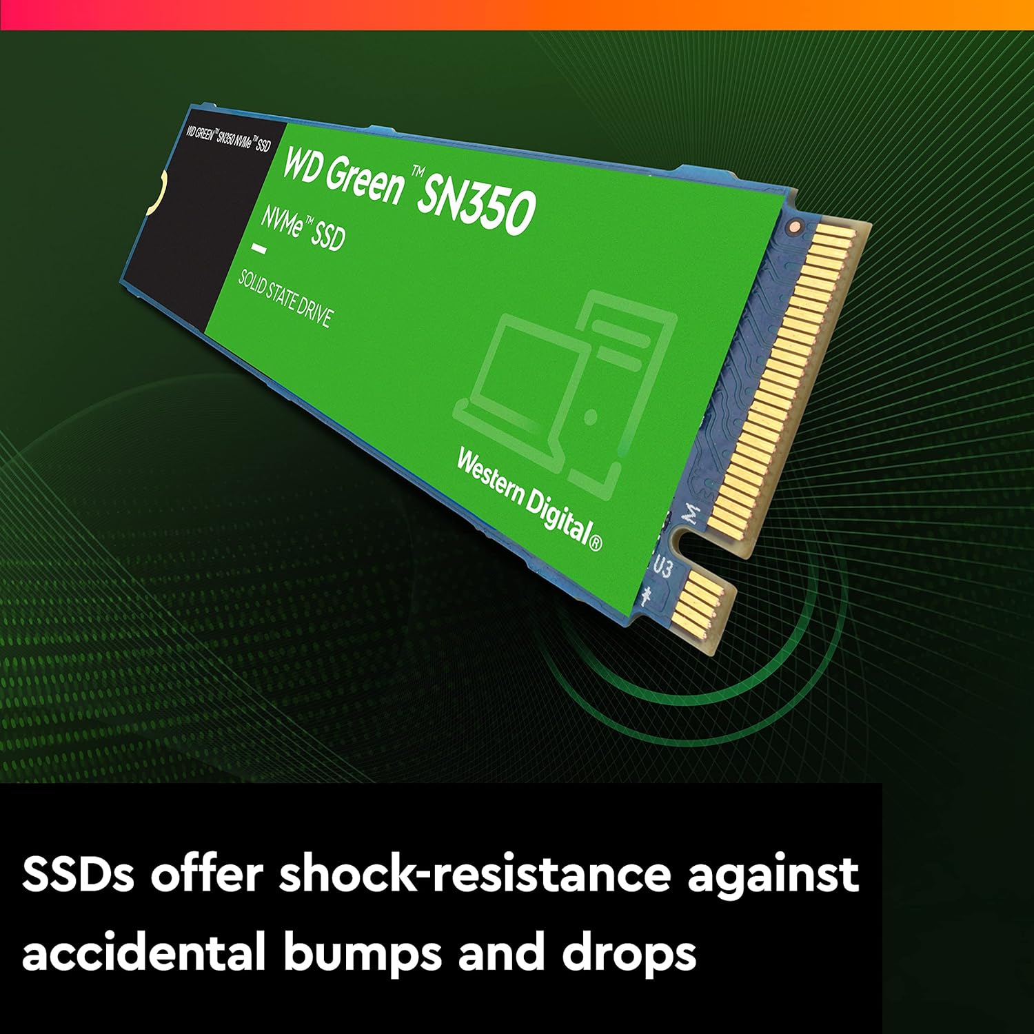 Western Digital Green SN350 NVMe 250GB M.2 Gen3 SSD - image 5