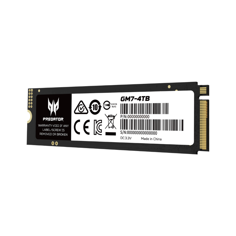 PREDATOR GM7 512GB M.2 NVMe PCIe Gen4 SSD - image 2