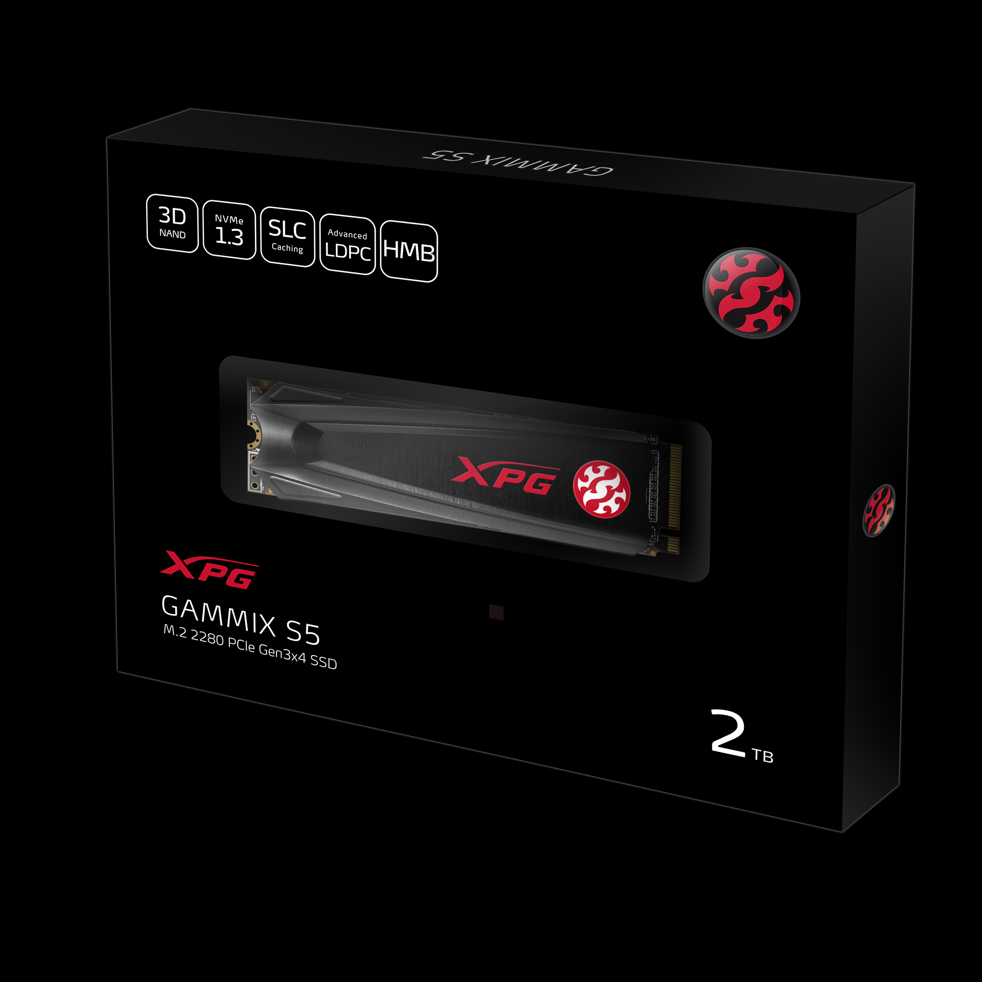 XPG Gammix S5 2TB PCIe Gen3 M.2 SSD - image 5