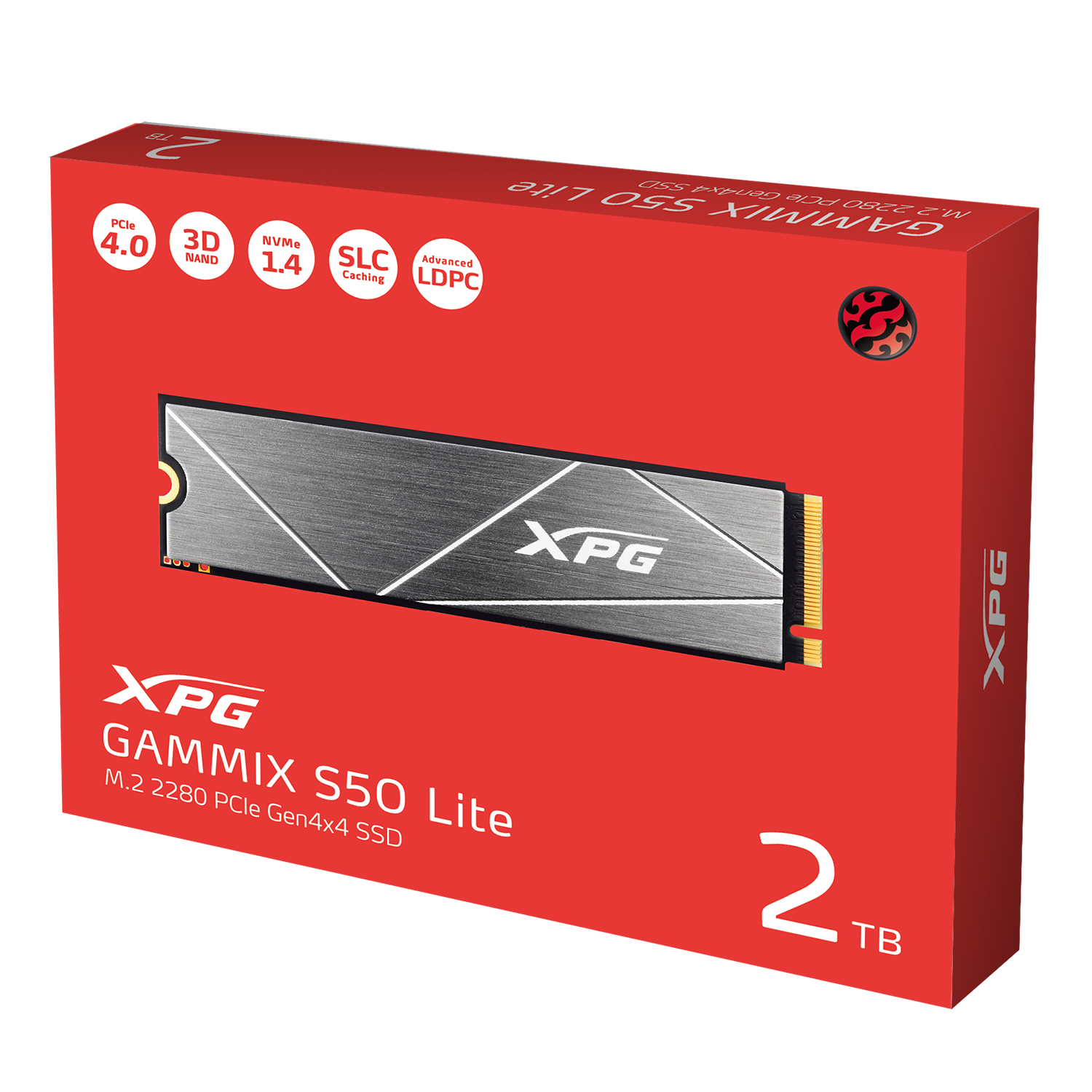 XPG GAMMIX S50 Lite 2TB PCIe Gen4 M.2 Solid State Drive - image 4